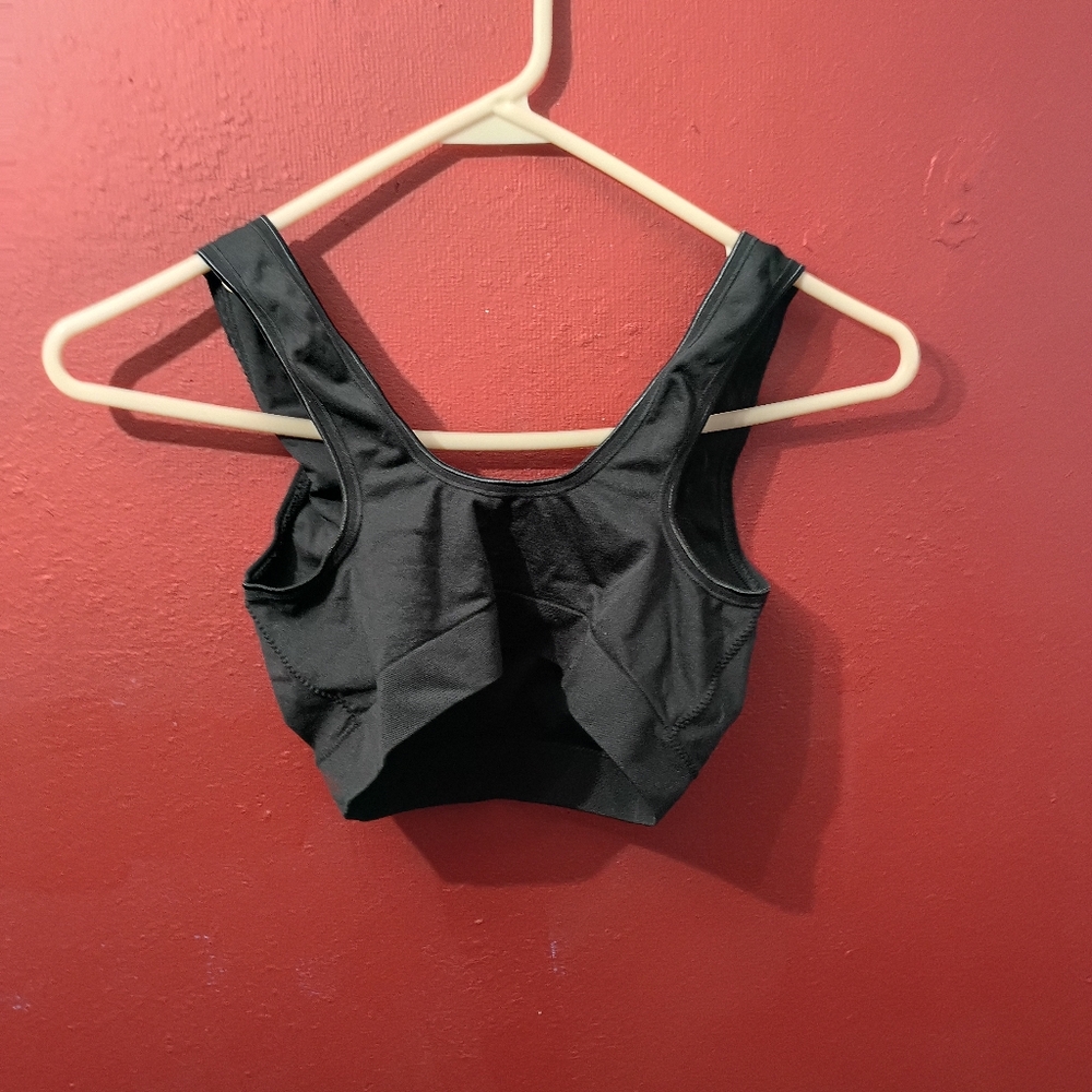 Destination Maternity Charcoal Sports Bra - Picture 5 of 5